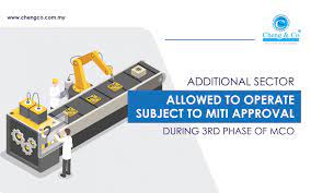 This feature is necessary to allow the authorities and the enforcement agencies to verify the authenticity of the. Additional Sector Allowed To Operate Subject To Miti Approval During 3rd Phase Of Mco Cheng Co