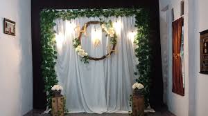 Membayangkan bunga dan daun asli … Cantik Dekorasi Untuk Lamaran Di Rumah Beauty Glamorous