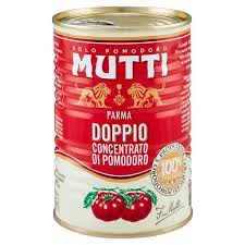 Residuo secco non inferiore al 28% al netto del sale eventualmente aggiunto. Doppio Concentrato Di Pomodoro Mutti 440gr Italy Food Shop