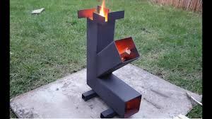 Once both lines are down, connect the endpoints of the lines with each other. Simple Camping Rocket Stove Build Diy Youtube