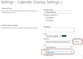 You're going to want to rename. How To Create Calendar Overlays Using Single Calendar App Ootb
