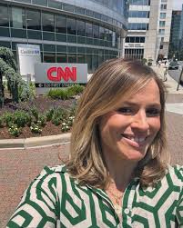 Hey y'all…. I'm back at @CNN from maternity leave this week! Feeling very  grateful to work for a company that supports working moms like myself with  substantial paid leave and added postpartum