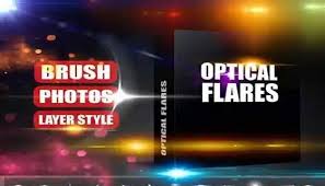 فرش تأثيرات مضيئة لبرنامج فوتوشوب لإضافة التأثيرات للتصميم optical flares brushes optical flares photo layers photo