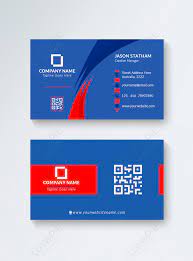 Learn all about business card sizes, standards, designs and shapes. Red And Blue Standard Visiting Card Template Image Picture Free Download 450007087 Lovepik Com