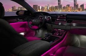 Black And Pink Car Interior Luxury Car Pink And Black Audi A8 Audi Audi Interior