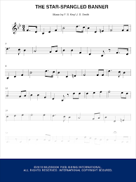 If there is any difference, it appears that music notes offers more options and. The Star Spangled Banner Trumpet Francis Scott Key Ean13 3700681112869 Sheet Music Place