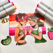 Here S My Drawing For The Pride Contest My Drawings Cartoon Art Drawings