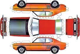 Auto archive mediendesign mosermediendesign moser. 1969 S Ford Capri Mk I Paper Model By Capri Schweiz Switzerland Carro De Papelao Caminhao De Papelao Construcao De Modelos