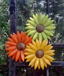 5 out of 5 stars (159) $ 160.00 free shipping only 1 available and it's in 13 people's carts. 3 Metal Scatter Flowers 12 Daisy Yellow Orange Green Etsy Fence Art Metal Garden Art Soda Can Flowers