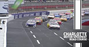 Nascar and goodyear are ready for rain at a road course with rain tires. Nascar Cup Series Races For The First Time On Rain Tires Nascar