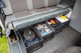 Spacecamper Light Der Spacecamper Vw T6 Camping Ausbau Reisemobil Wohnmobil Campingbus Und Alltagsfahrzeug In D Camping Ausbau Camping Organisieren Vw T6