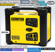 The positioning of your generator. Champion Power Equipment 73536i Review Quiet Portable