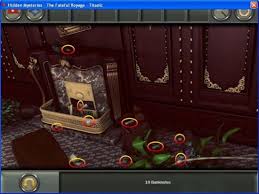 Many sections of the story are randomized; Hidden Mysteries The Fateful Voyage Titanic Walkthrough