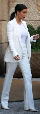 Kim Kardashian Business Attire Classy Outfits Kim Kardashian Outfits White Outfits