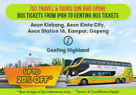 The cheapest way to get from penang airport (pen) to ipoh costs only rm 20, and the quickest way takes just 1¾ hours. From Ipoh To Genting Highlands Malaysia Expressbus