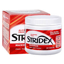 Comment réduire l'acné rapidement ? Stridex Controle D Acne En Une Etape Maximum Sans Alcool 55 Tampons Tactiles Doux Aliexpress