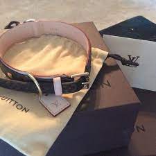 Is the louis vuitton baxter collar & leash really worth the price? Louis Vuitton Accessories Authentic Louis Vuitton Large Dog Collar Poshmark