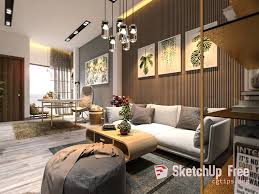 872 Interior Apartment Sketchup Model By Suvn Free Download Apartment Interior Interior Architecture Design Interior