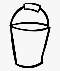 Free water pail vector download in ai, svg, eps and cdr. Transparent Bucket Of Water Clipart Cartoon Bucket Black And White Free Transparent Clipart Clipartkey