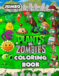 Choose a label background color: Plants Vs Zombies Coloring Book Jumbo Special Coloring Pages For Kids Buy Online In Guernsey At Guernsey Desertcart Com Productid 209918149