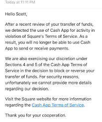 In fact, in the us alone cash app has more than tripled its users in a very short period of time. Transfer Failed Unjustly Terminated Cashapp