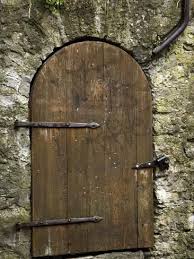 Detail Of Old Wooden Door In Stone Wall Tallinn Estonia Photographic Print Nancy Steve Ross Art Com Old Wooden Doors Wooden Doors Stone Wall
