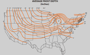 frost line depth north america plumbing helpplumbing help