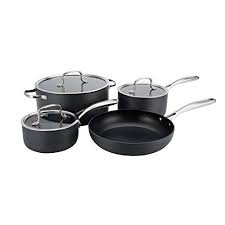Rachael Ray Cucina Hard Porcelain Enamel Nonstick Cookware Set 12piece Agave Blue And Rachael Ray Cucina Hard Anodized Cookware Induction Cookware Cookware Set