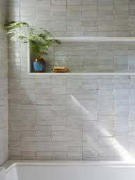 Weathered White Zellige 2 X6 X3 4 Subway Shower Niche Shower Tile Bathroom Decor