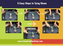 A complete guide on how to tie a tie. 5 Easy Steps To Tying Your Shoes Family Foot Ankle Specialists