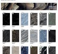 Black Colour Dark Brown Vein Luxury Sintered Stone Slab ...