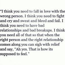 I Think You Need To Fall In Love With The Wrong Person You Can Tell So Much About A Person By How They Treat Someon Finally Happy Quotes Quotes Happy Quotes