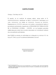 Tienen como función la cesión de un poder para realizar trámites especiales con derecho a anulación. Doc Word Doc Modelo De Carta Poder Simple Modelo De Informe