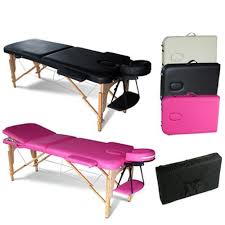 Portable Folding Massage Table Therapy Beauty Salon Tattoo Bed Couch Lightweight Massage Table Massage Chairs Massage Room