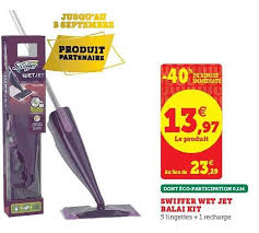 C'est aussi cher à utiliser. Offre Swiffer Wet Jet Balai Kit 40 Remise Immediate Chez Super U