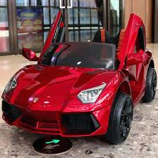 Chic Baby Kinderwagen Kinder Elektro Auto Mit Vier Radern Kinderwagen Autos Fernbedienung Konnen Sie Sitzen Thule Kombikinderwagen Sports Car Remote Car