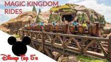 Top 5 Magic Kingdom Rides, Walt Disney World - YouTube