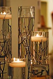 25 Fabulous Wedding Centerpieces Without Flowers Floating Candle Centerpieces Dollar Store Diy Projects Candle Centerpieces