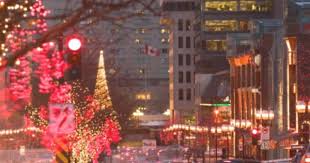 Avenue Mcgill College With Christmas Decor Montreal Quebec Canada Photographic Print Walter Bibikow Art Com Canada Christmas Montreal Quebec