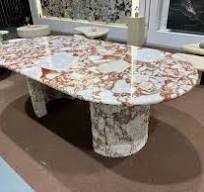 Factory Natural Stone Bulgari Red Marble for /Dining Table/Coffee  Table/Side Table/Kitchen Countertop/Bathroom Vanity/Basin/Bathroom Sink