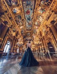 Paris Opera Garnier Model Vera Brezhneva Beautiful Architecture Baroque Architecture Beautiful Places