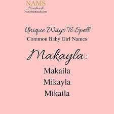Ultimately, spells serve as intermediaries that unify entities through concepts. Unique Ways To Spell Baby Girl Names From Nams Handmade Instagram Account Babynames Babygirl Babyshower Instagram Baby Girl Names Girl Names Baby Names