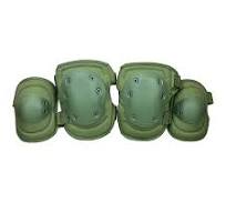 4-Piece Outdoor CS Sports Protection Field Combat Tactical Gear Knee Elbow  Pads