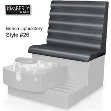 Kimberly Double Spa Pedicure Bench