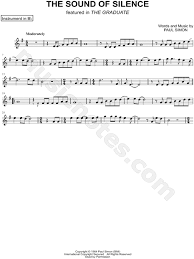 Am narrow streets of cobblestone, f c 'neath the halo of a street lamp, f c i turned my collar to the cold and damp. Simon Garfunkel The Sound Of Silence Bb Instrument Sheet Music Trumpet Clarinet Soprano Saxophone Or Tenor Saxophone In E Minor Download Print Sku Mn0211633