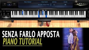 Successivamente dato che il brano era piaciuto anche a. Senza Farlo Apposta Piano Tutorial Shade Ft Federica Carta How To Play Youtube