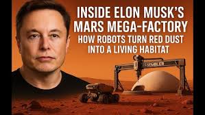 Inside Elon Musk’s Mars Mega-Factory: How Robots Turn Red Dust Into a  Living Habitat