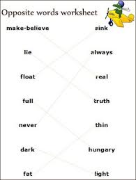 Opposite Words Worksheets Opposite Words Opposites Worksheet Antonyms Worksheet