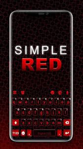 Black red keyboard provides you with unique, smooth and fun typing experience. Simple Black Red Keyboard Theme Apk By Pretty Emoji Keyboard Theme Design Wikiapk Com