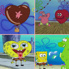 This set is packed full with various makeup and applicator tools themed after your favorite sponge and Happy Valentines Day Spongebob